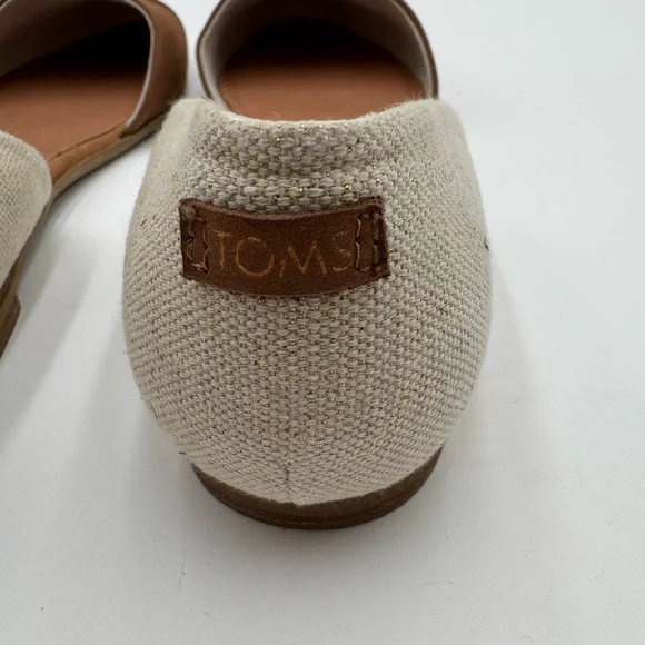 Toms Pointed Toe d'Orsay Flat - Picture 7 of 9